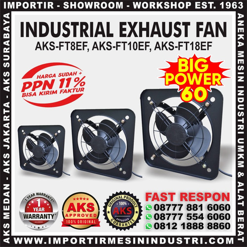 Exhaust Fan / Hexos / Eksos / Kipas Hexos 10 Inch - AKS - FT10EF