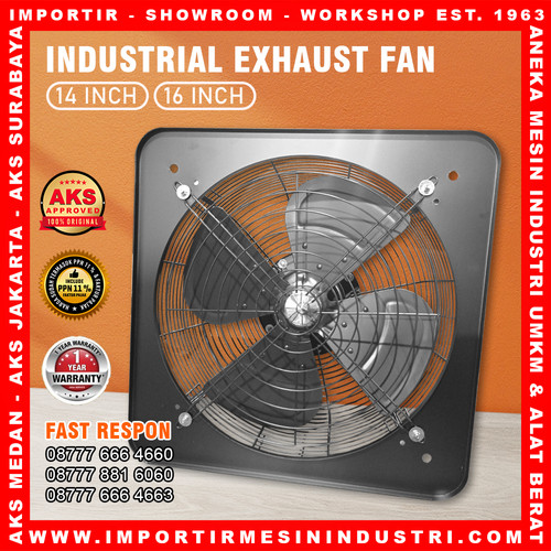 Kipas angin dinding Exhaust industrial exhaust fan 14 dan 16 inch