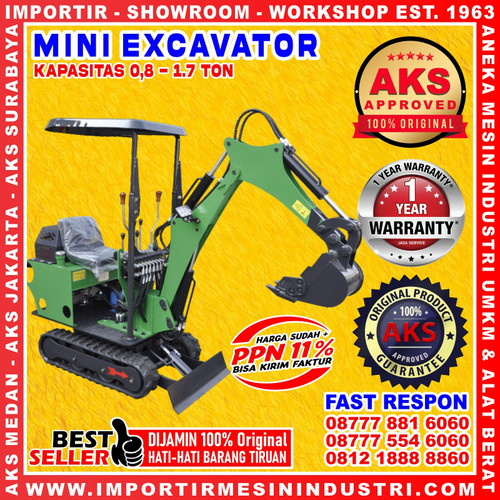 Beko 800 kg 9 Kw Pengangkut Tanah SE0.8T Excavator 0.8 Ton Eskavator