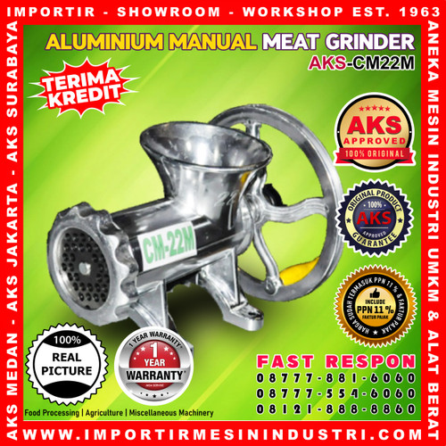 grinder manual meat mincer gilingan daging bumbu pecel getuk mie CM22M