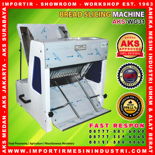 WG31 Bread Slicer AKS Mesin Potong Roti 31Pcs Mata Pisau