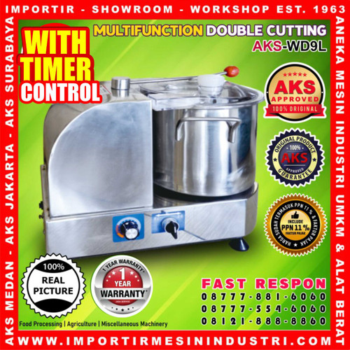 AKS Mesin Pemotong Buah Sayuran Fruit & Vegetable Cutter WD9L