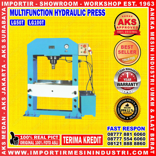 Hydraulic Press Mesin press Hydraulic 100 Ton 3 Phase | AKS - LG100T