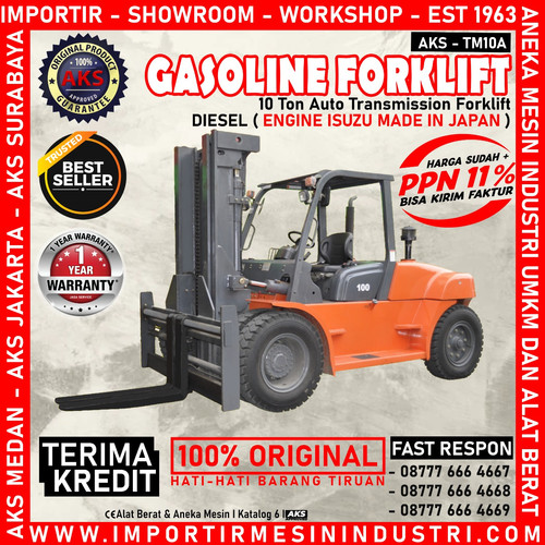 Mesin Forklift Max 10 Ton Original Isuzu auto Transmission AKS-TM10A