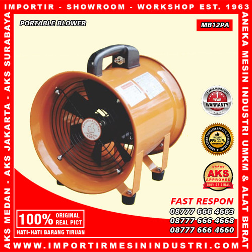 Bergaransi Kipas Blower portable 8 inch