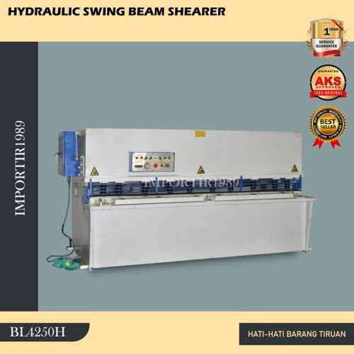 Mesin potong plat besi 4 kw/Hydraulic beam swing shearing-BL4250H