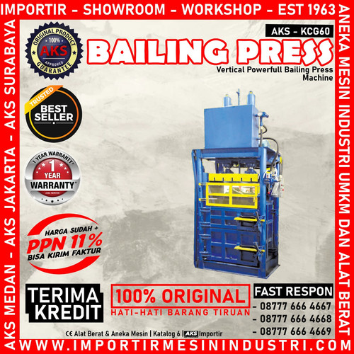 Best Seller Machine Baling Press Powerfull Capacity 60 Ton - KCG60