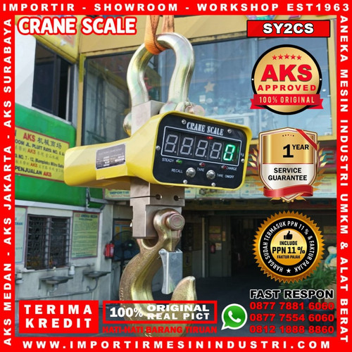 Timbangan Gantung Digital 2 Ton 2000 KG Crane Scale Kren | AKS - SY2CS