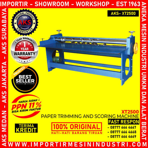 ASLI AKS XT2500 - Paper Trimming And Scoring Machine 250 cm 1.1 Kw