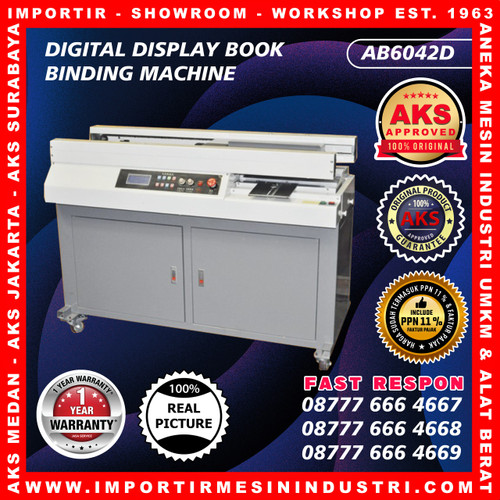 Jilid Buku Digital Display Book Machine 42 x 6 cm 450 Book/h