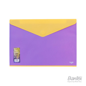 Bantex Duro Bi-Colour PP Envelope Folder File Amplop Folio FC - 3227