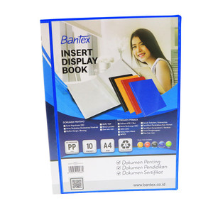 Bantex Insert Display Book PP A4 10 pockets - 3140I