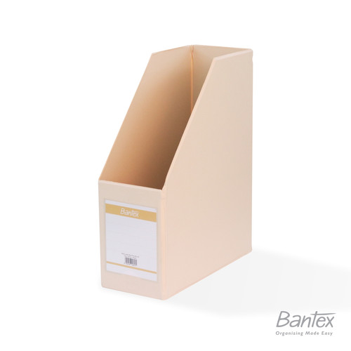 Bantex Box File Extra Jumbo Folio Peach 4021 45