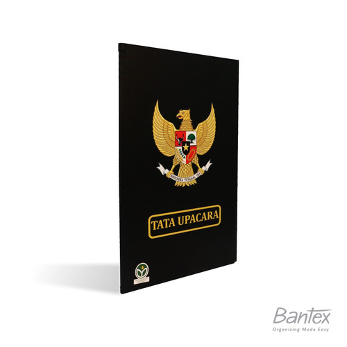 Bantex Map Upacara 'Tata Upacara' Folio 2 Pocket Black - 1055 10