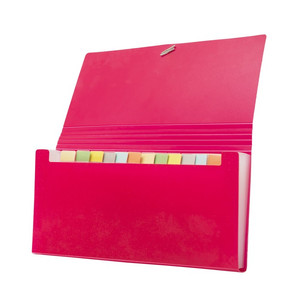 Bantex Expanding File Cheque (12 Pockets) Red #8811 09+P