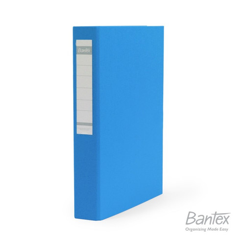 Bantex Photocard Album A4 3 Ring Binder Blueberry 8322 62