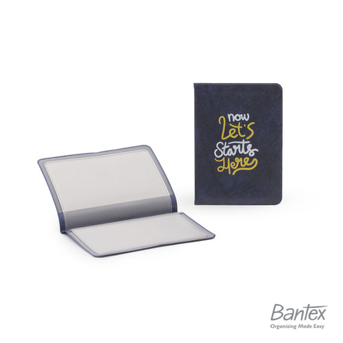 Bantex Dompet Kartu 6 Slot Card Pocket Holder 9875 01