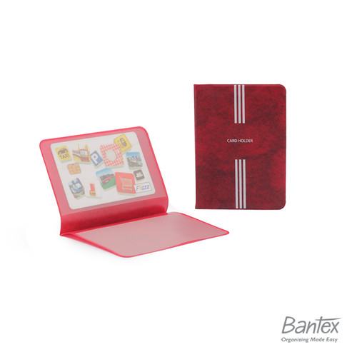 Bantex Dompet Kartu 2 Slot Card Pocket Holder 9876 09