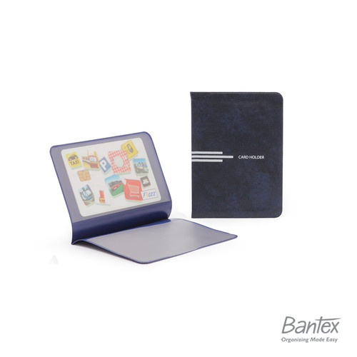 Bantex Dompet Kartu 2 Slot Card Pocket Holder 9876 07