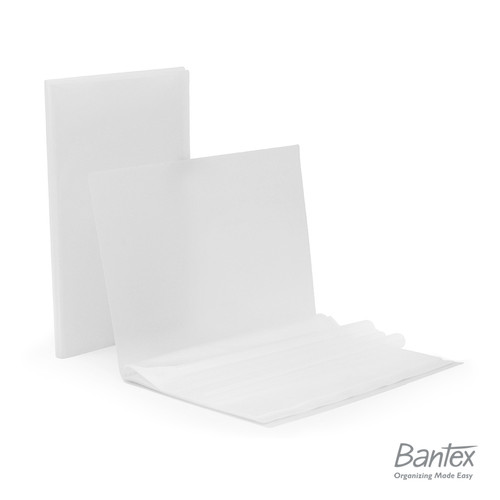 Bantex Trendy Display Book Folio F4 20 Pocket Transparent 3393 08