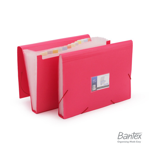 Bantex Expanding File A4 Melon 3600 63