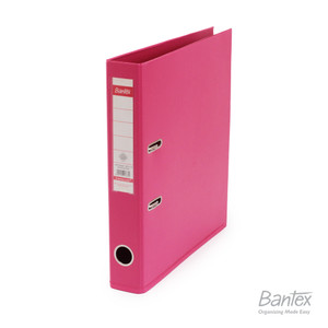 Bantex Ordner A4 5cm Grape - Melon - Pink 1451V PVC Lever Arch File