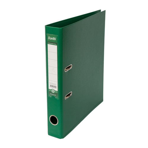 Bantex Lever Arch File Ordner Plastic A4 5cm Grass Green 1451 15