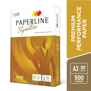 Paperline Signature Kertas Print & Fotocopy 80 A3 - PPS PC 80 A3G