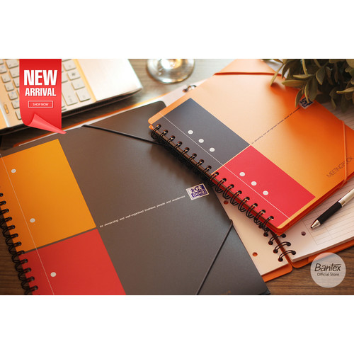 Oxford Meetingbook Notebook Journal A4+ Squared Paper 100100362