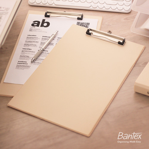 Bantex Clipboard / Papan Jalan / Papan Ujian Folio Peach 4205 45