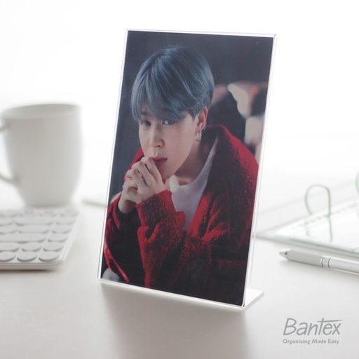 Bantex A4 Acrylic Slanted Display 8852 08 Sign Holder Papan Akrilik