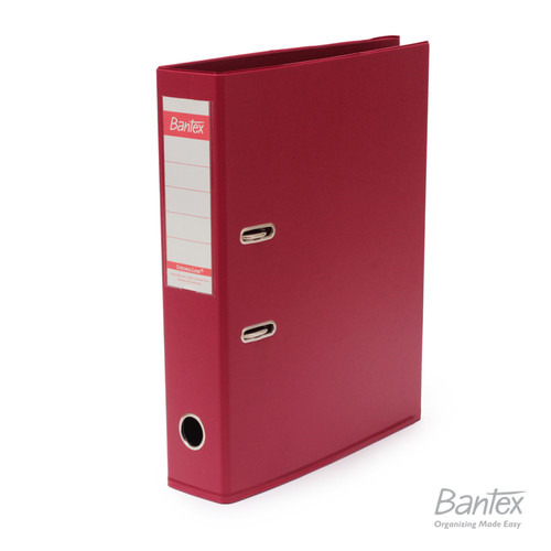 Bantex Ordner Folio 7 cm PVC Lever Arch File Maroon 1465V14