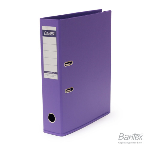 Bantex Ordner Folio 7 cm PVC Lever Arch File Lilac 1465V21