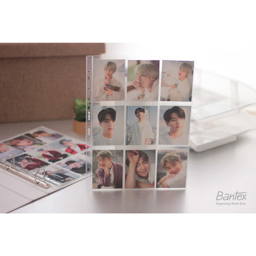 Bantex Collector Sleeve A4 Photocard 2x9P Clear 2156 08