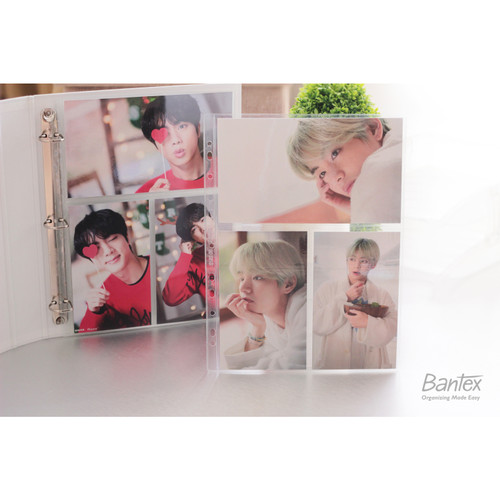 Bantex Collector Sleeve A4 Photocard 3P Clear 2152 08