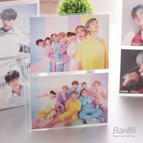 Bantex Collector Sleeve A4 Photocard 2P Clear 2151 08