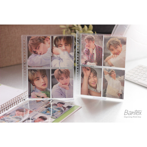 Bantex Collector Sleeve A5 Photocard 4P Clear 2150 08