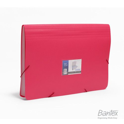 Bantex Expanding File PP Folio Melon #3601 63