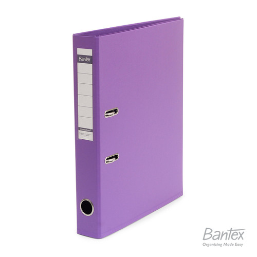 Bantex Ordner Folio 5 cm PVC Lever Arch File Lilac #1466V21