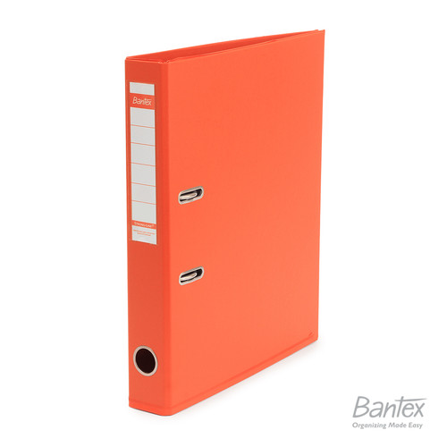 Bantex Ordner Folio 5 cm PVC Lever Arch File Orange #1466V12