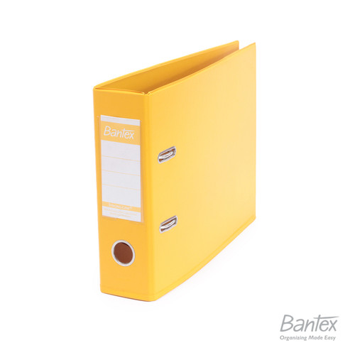 Bantex Ordner Kwitansi/A5 7cm Plastic Lever Arch File Lemon #1452 26