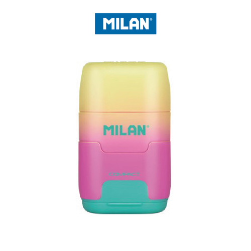 Milan Sharpener & Eraser Compact Sunset (1 Pcs) #47211