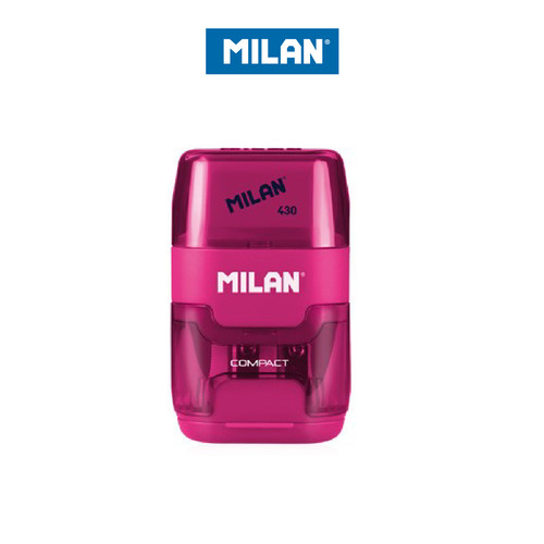 Milan Sharpener + Eraser Compact (1 Pcs) #47031