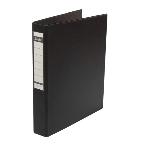 Bantex Ring Binder 4 Ring D A4 40mm Black #8442 10