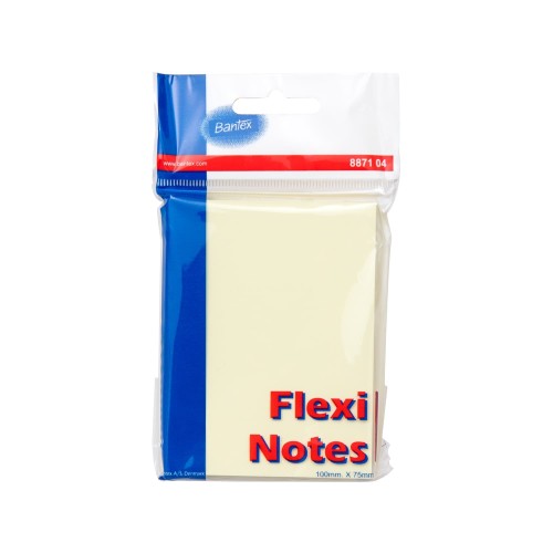 Bantex Flexi Notes 100 x 75mm 100 Sheets #8871 04