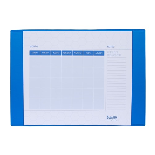 Bantex Deskpad Calender Small Blueberry #4163 62