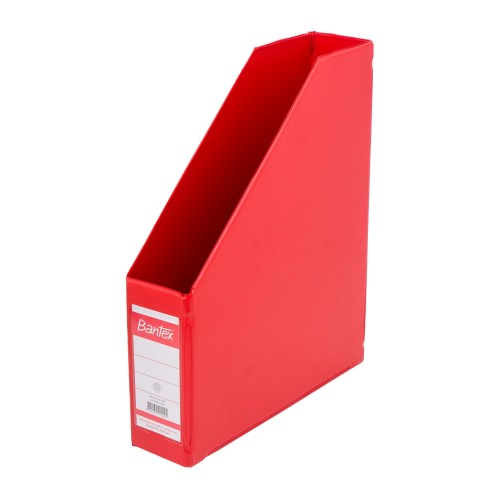 Bantex Magazine File (Box File) A4 7cm Red #4010 09