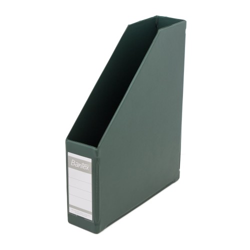 Bantex Magazine File (Box File) A4 7cm Green #4010 04