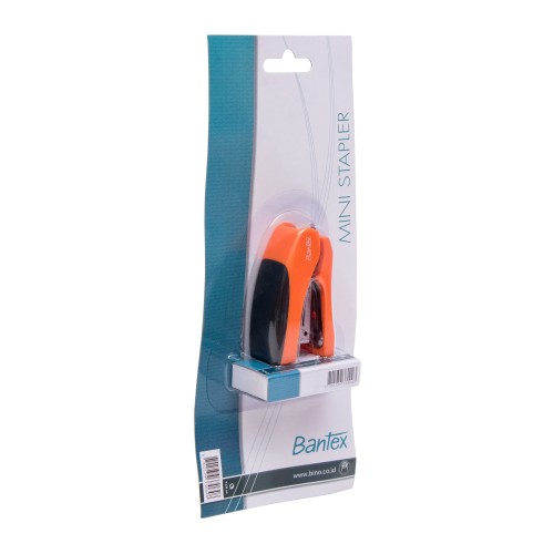 Bantex Mini Stapler (Including Staples no.10) Mango #9330 64