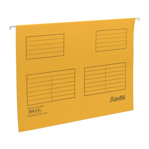 Bantex Suspension file (Hang map) A4 Yellow #3460 06